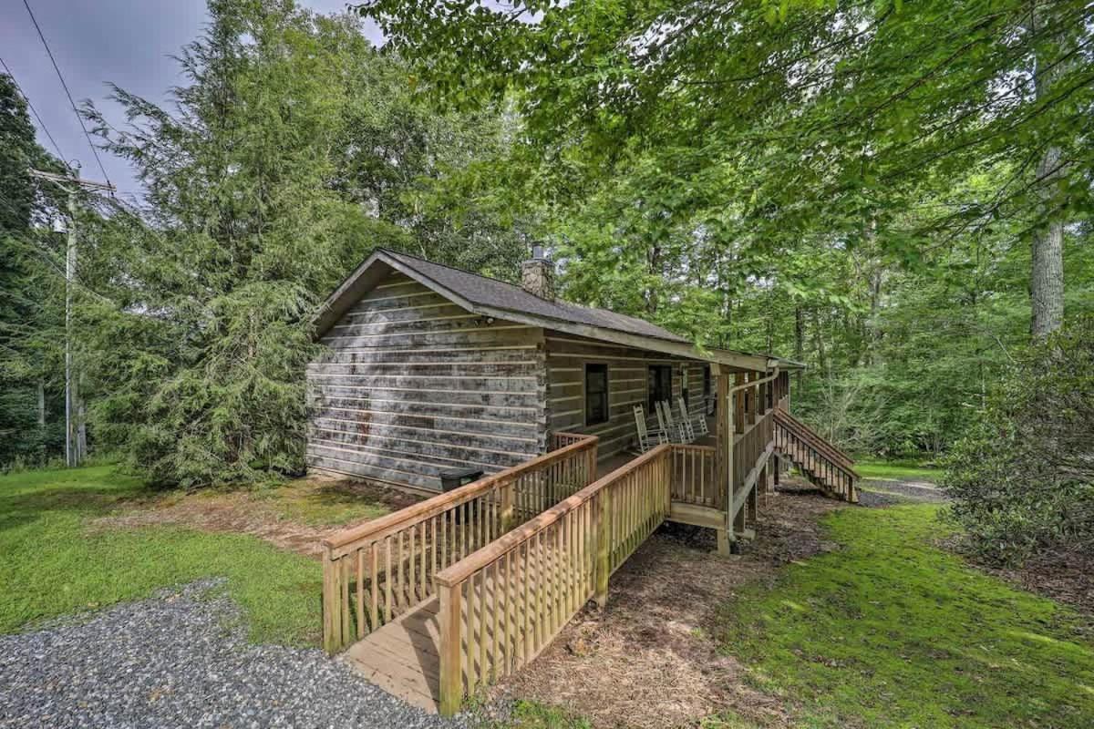 Cozy 'Grey Fox' Cabin Between Boone & Blowing Rock Exteriér fotografie