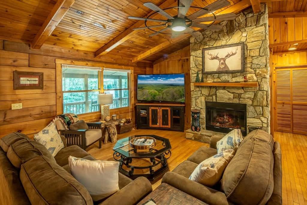 Cozy 'Grey Fox' Cabin Between Boone & Blowing Rock Exteriér fotografie
